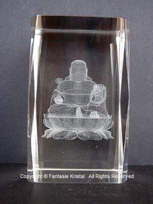 Boeddha zittend kristal